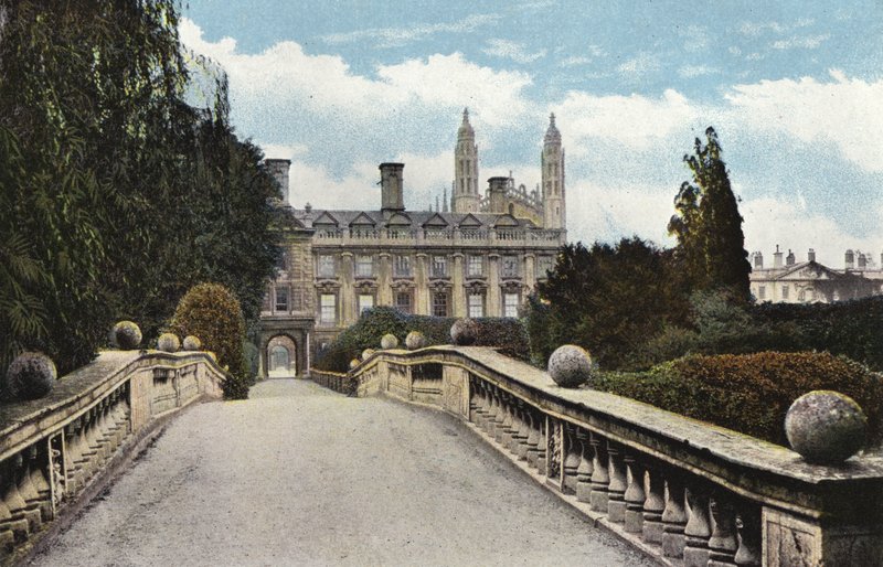 Clare College og Bridge av English Photographer