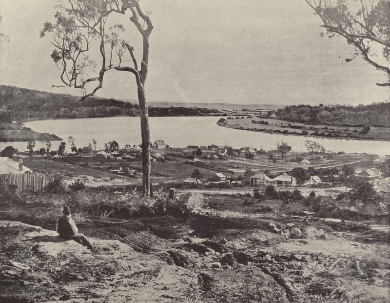Clarence River ved Maclean av English Photographer