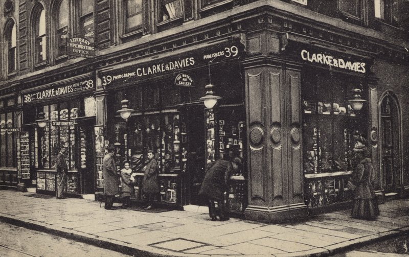 Clarke og Davies av English Photographer