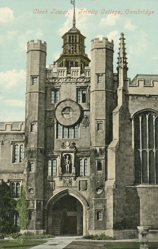 Clock Tower, Trinity College, Cambridge (fargebilde) av English Photographer