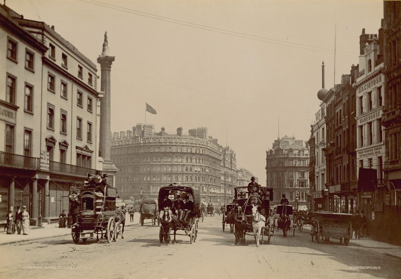 Cockspur Street, London, fotografi av English Photographer