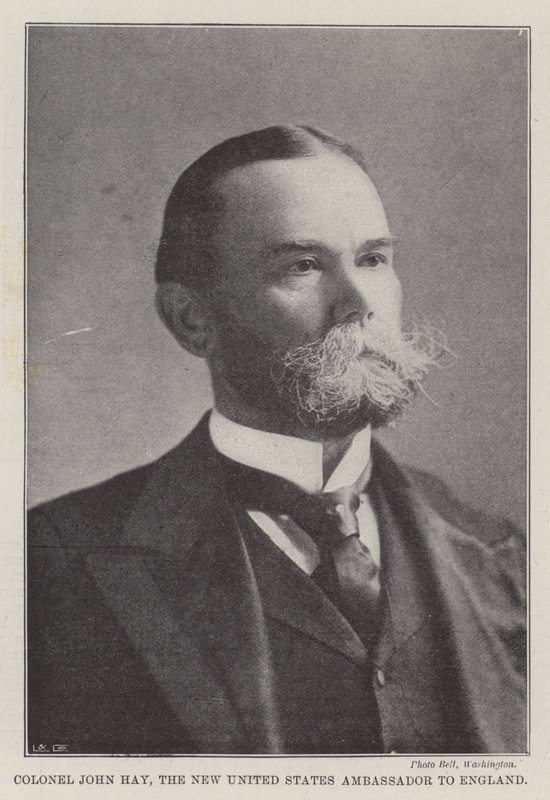 Oberst John Hay, USAs nye ambassadør i England av English Photographer