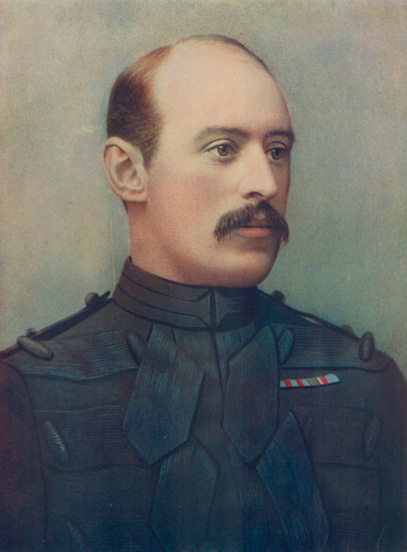 Oberst R. G. Kekewich, lojale North Lancashire-regimentet. Forsvareren av Kimberley av English Photographer