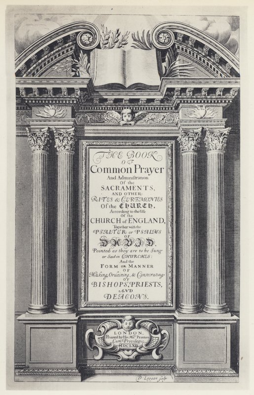 Common Prayer, HMs skrivere 1662 (s/hvitt-bilde) av English Photographer