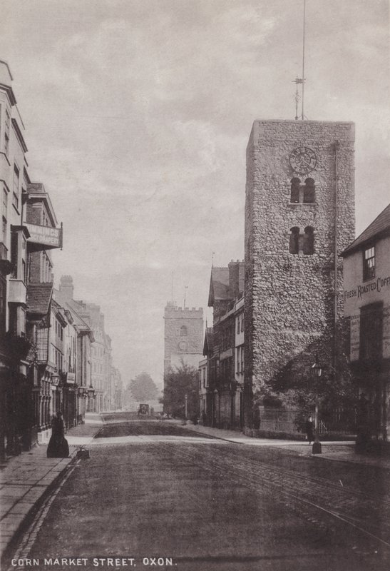 Corn Market Street, Oxon av English Photographer