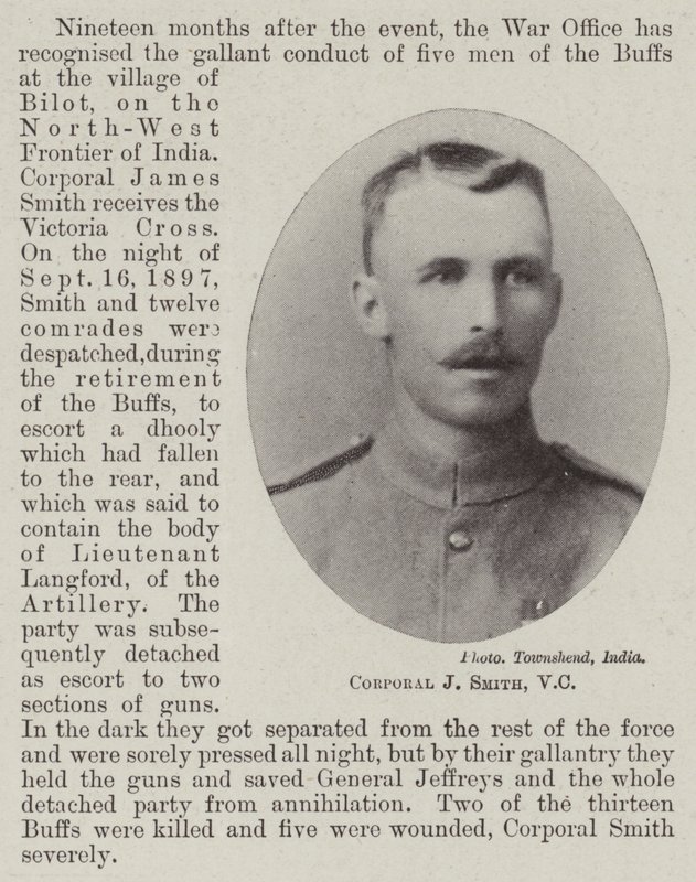 Korporal J Smith, VC av English Photographer