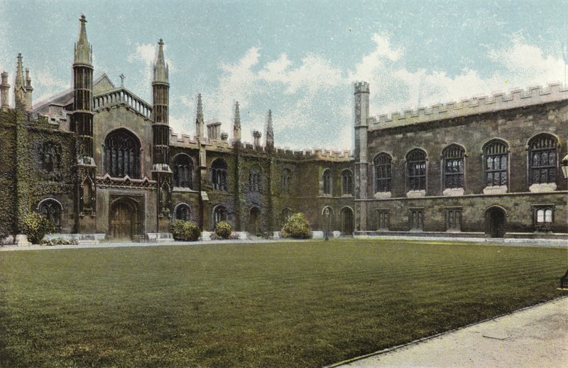 Corpus Christi College, New Court av English Photographer