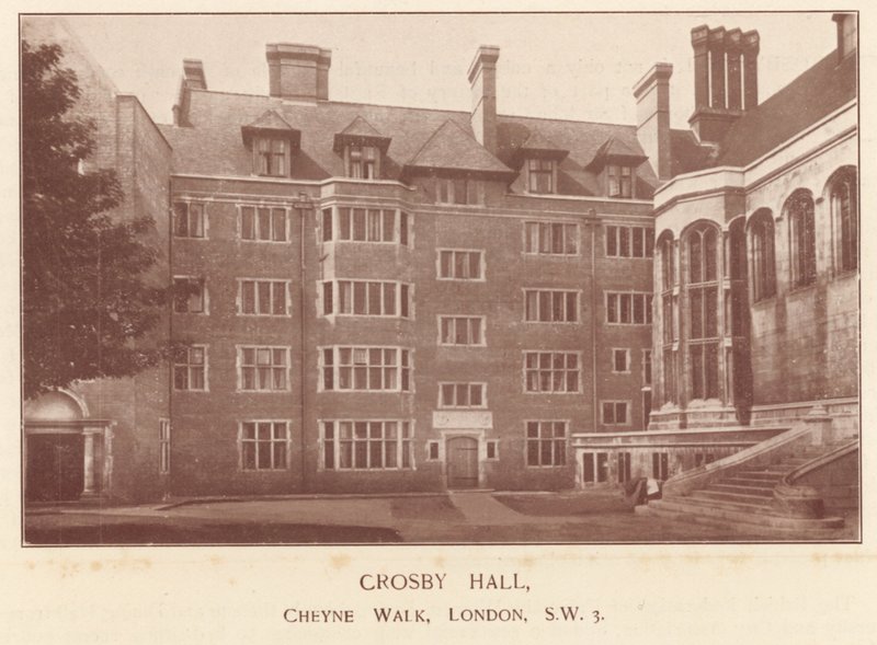Crosby Hall, Cheyne Walk, London av English Photographer