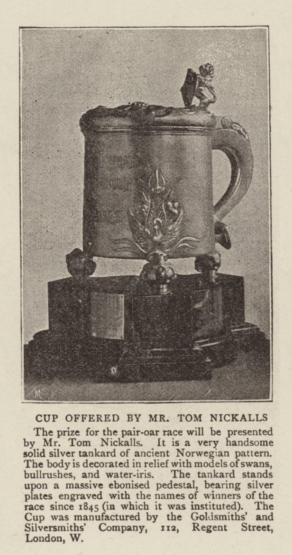 Cup tilbys av Tom Nickalls av English Photographer