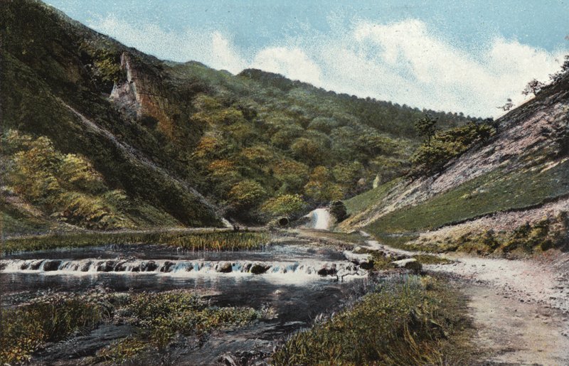 Dovedale, Castle Rock av English Photographer