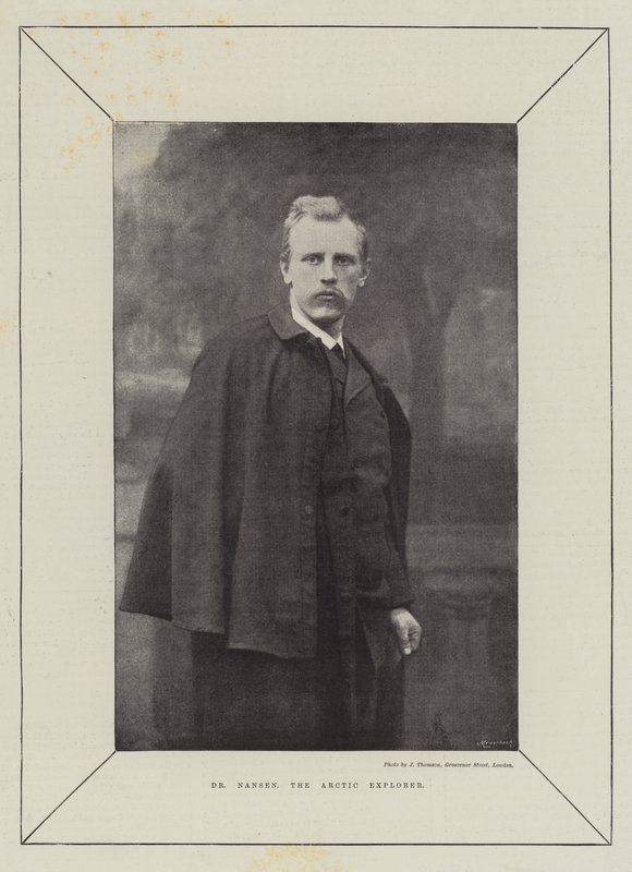 Dr Nansen, Arctic Explorer av English Photographer