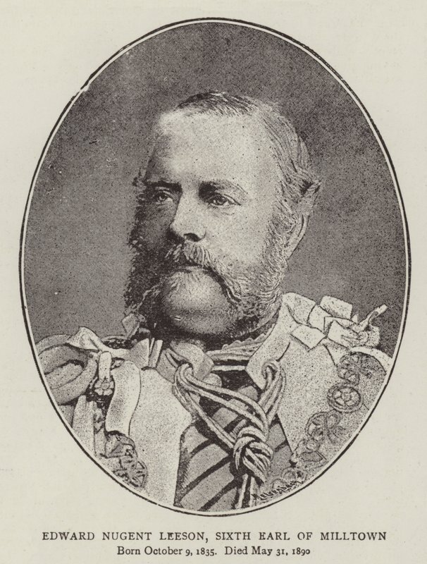 Edward Nugent Leeson, sjette jarl av Milltown av English Photographer
