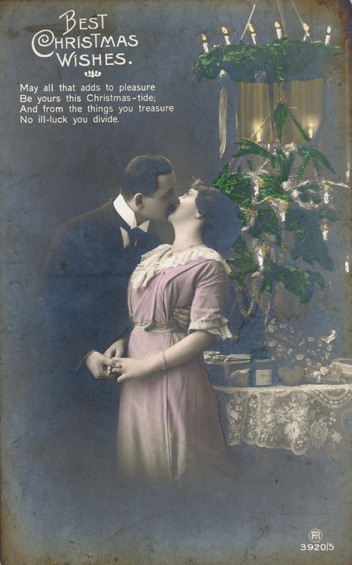Edwardiansk postkort av English Photographer