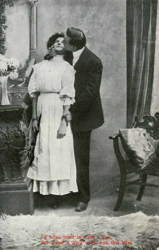 Edwardiansk postkort av English Photographer