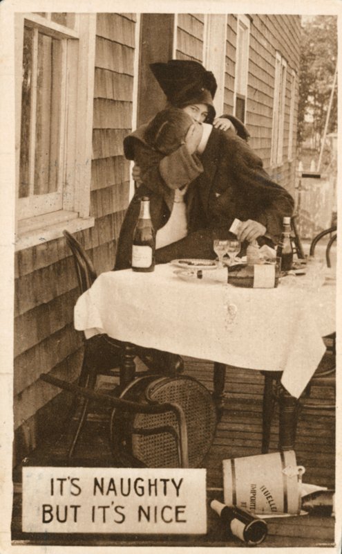 Edwardiansk postkort av English Photographer