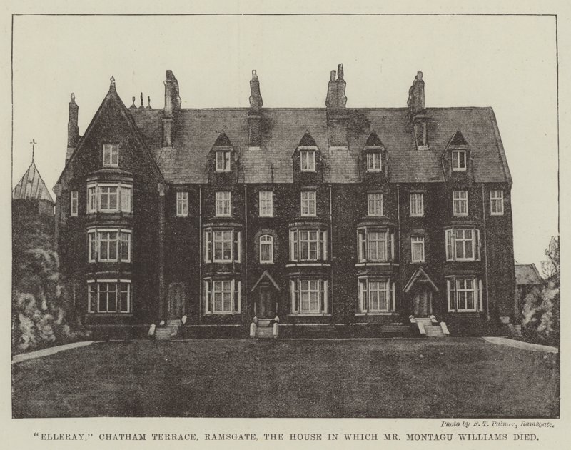 Elleray, Chatham Terrace, Ramsgate, huset der Montagu Williams døde av English Photographer