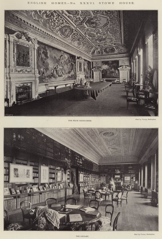 English Homes, Stowe House av English Photographer