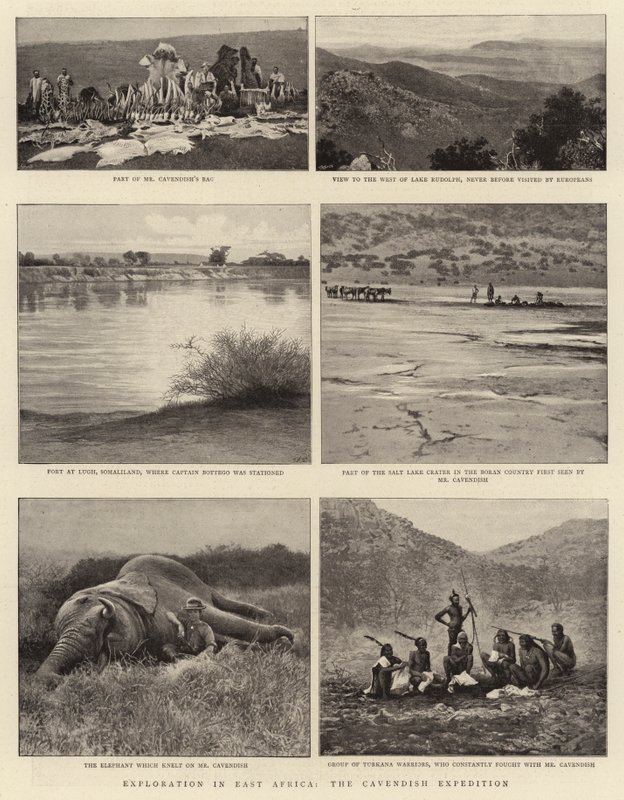 Utforskning i Øst-Afrika, Cavendish-ekspedisjonen av English Photographer