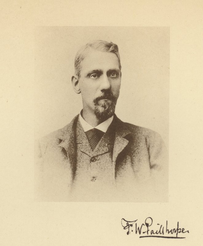 FW Pailthorpe (s/hvitt bilde) av English Photographer