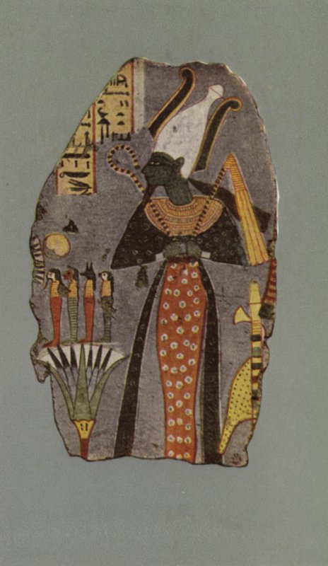 Figur av Osiris Khenti Amenti (bilde) av English Photographer