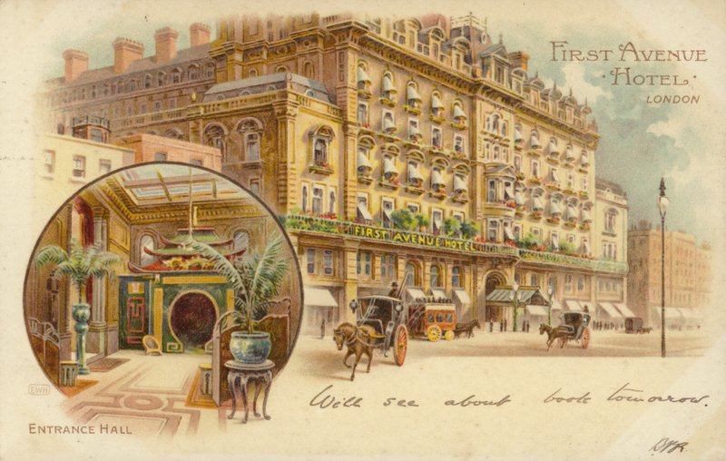 First Avenue Hotel, London av English Photographer