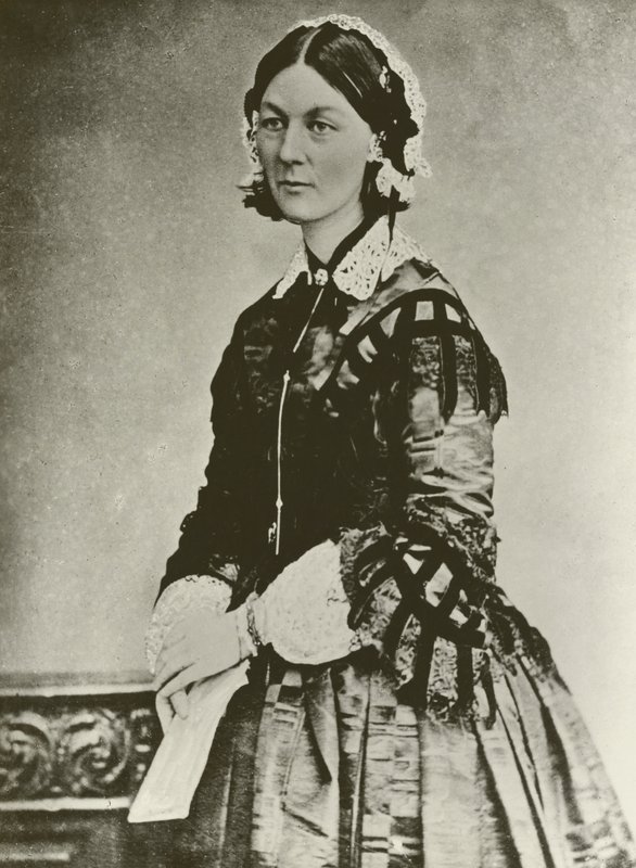 Florence Nightingale , britisk sykepleierpioner av English Photographer