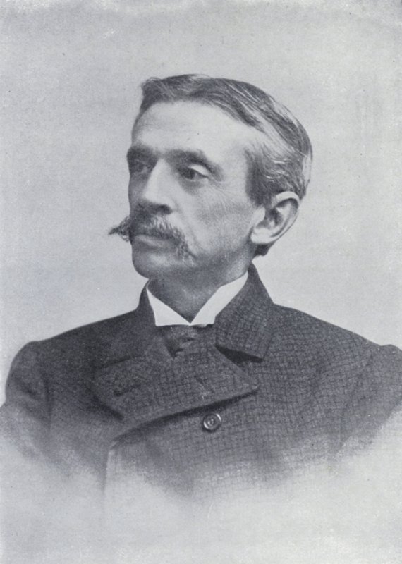 Frank R Stockton (s/hvitt bilde) av English Photographer