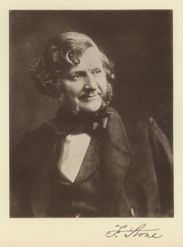 Frank Stone (s/hvitt bilde) av English Photographer