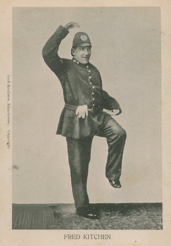 Fred Kitchen, dansende politimann av English Photographer