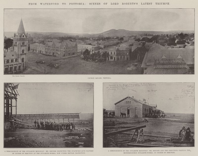 Fra Waterford til Pretoria, Scenes of Lord Roberts Latest Triumph av English Photographer
