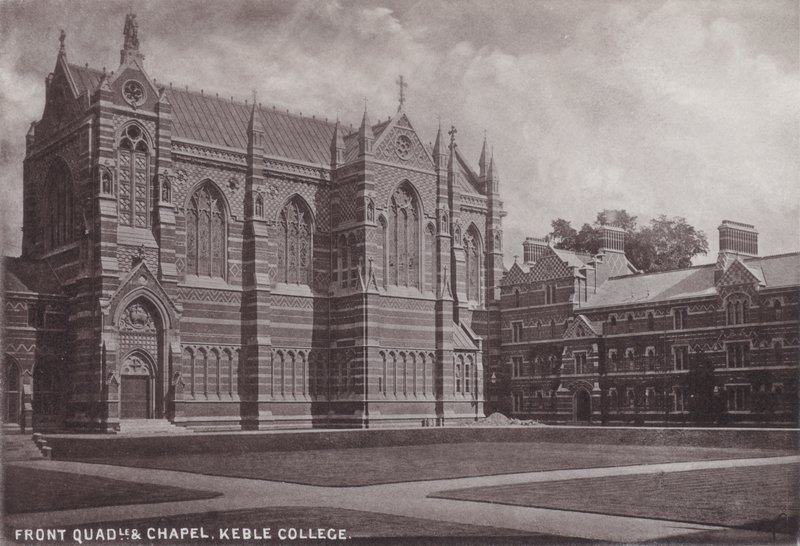 Front Quadrangle and Chapel, Keble College av English Photographer