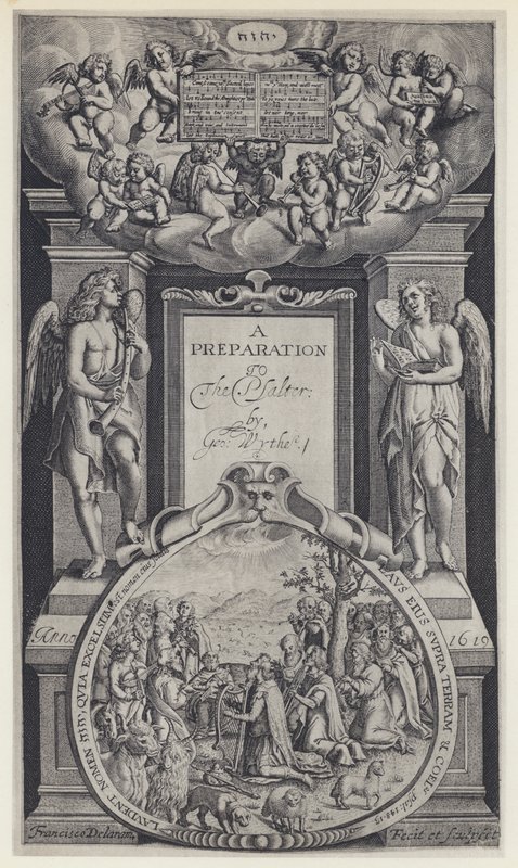 G Wither, A Preparation to the Psalter, N Okes 1619 (s/hvitt-bilde) av English Photographer