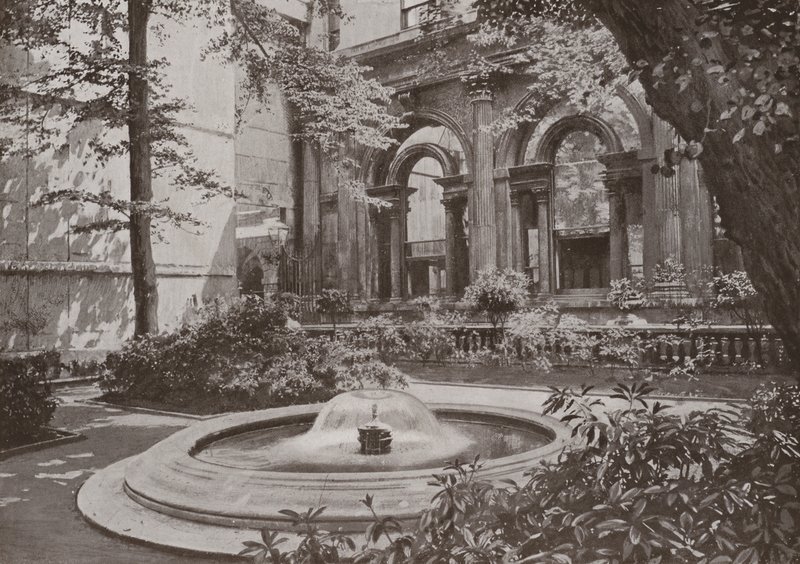 Garden Court, Bank of England av English Photographer