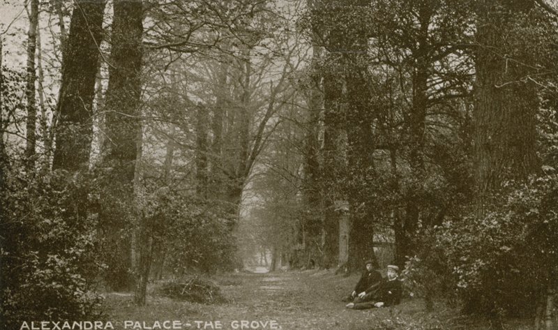 Generell utsikt over The Grove ved Alexandra Palace av English Photographer