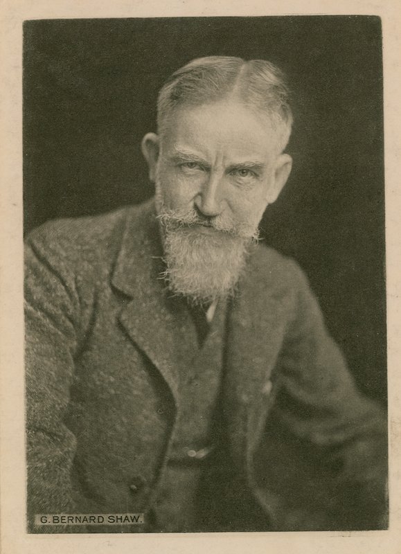 George Bernard Shaw, fotografi av English Photographer