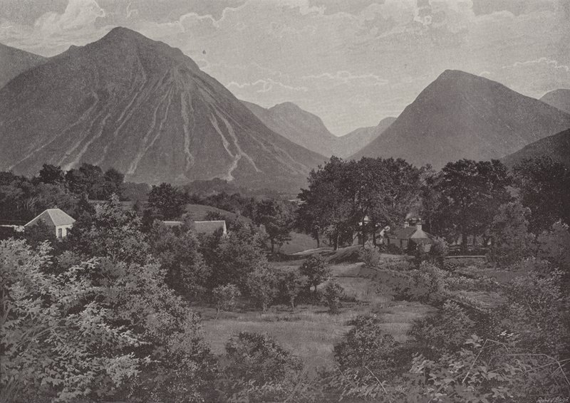 Glencoe, scenen for massakren av English Photographer