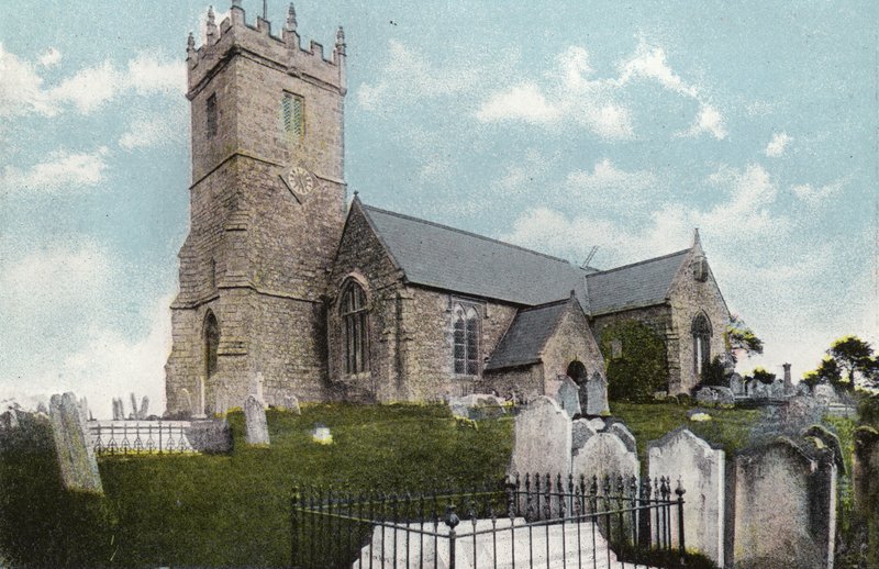Godshill kirke av English Photographer