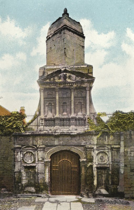 Gonville og Caius College, æresporten av English Photographer