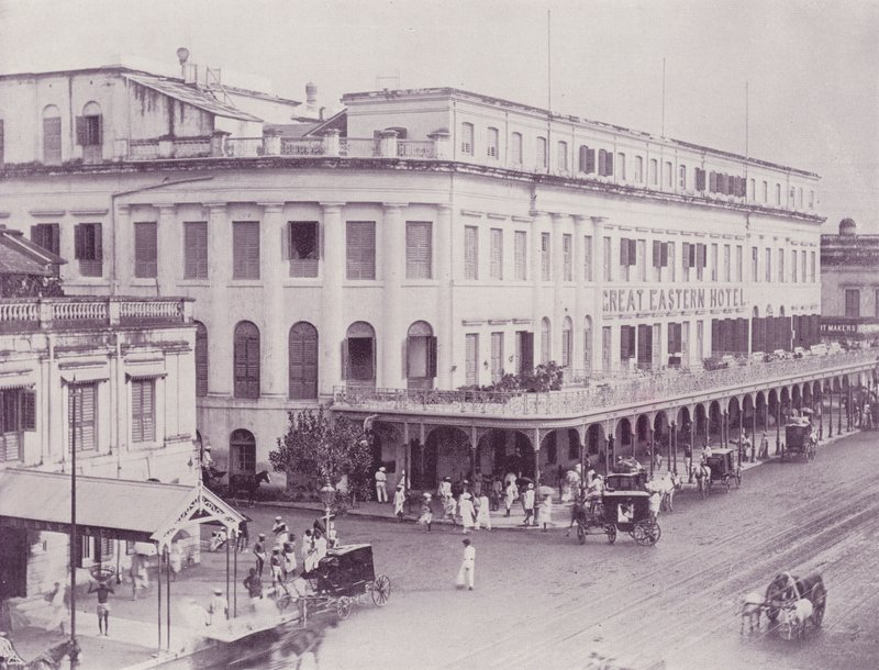 Great Eastern Hotel, Calcutta av English Photographer