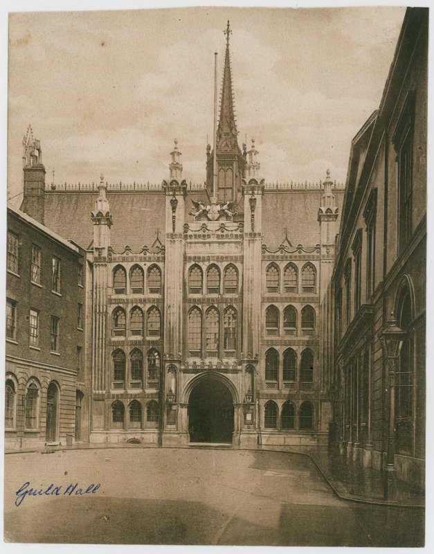 Guildhall, London. Viktoriansk fotografi av English Photographer