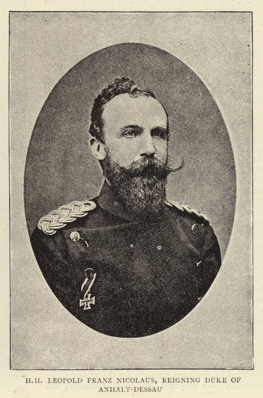 H H Leopold Franz Nicolaus, regjerende hertug av Anhalt-Dessau av English Photographer