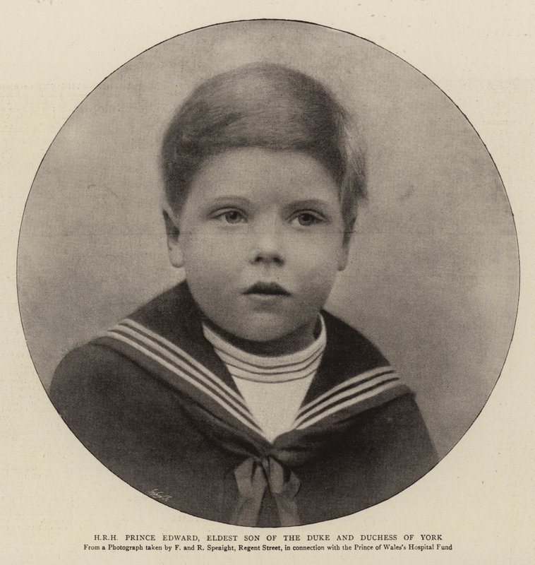 H R H Prins Edward, eldste sønn av hertugen og hertuginnen av York av English Photographer