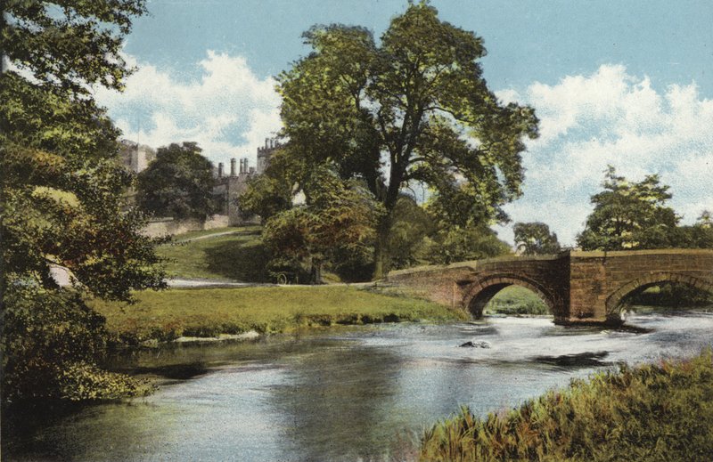 Haddon Hall av English Photographer