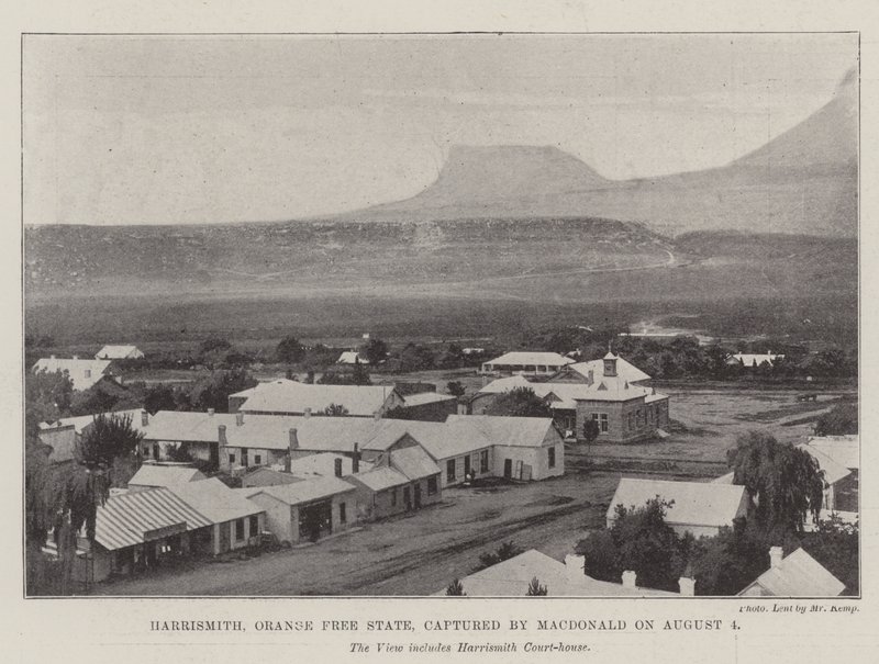 Harrismith, Orange Free State, tatt til fange av MacDonald 4. august av English Photographer