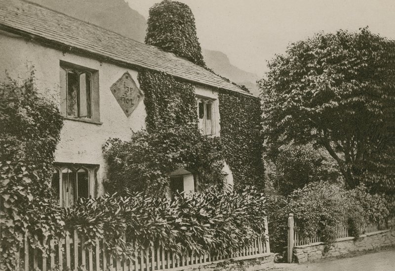 Hartley Coleridges Cottage, Grasmere av English Photographer