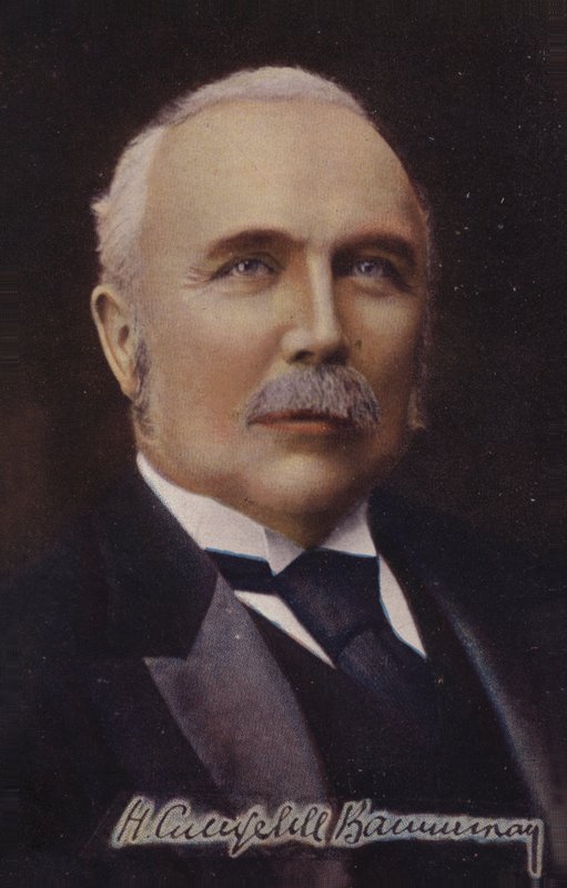 Henry Campbell-Bannerman (farget bilde) av English Photographer