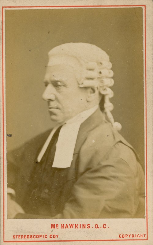 Henry Hawkins QC, 1. Baron Brampton av English Photographer