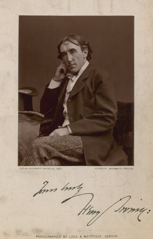 Henry Irving av English Photographer