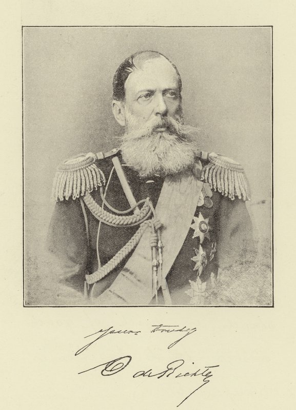 Hans eksellens general de Richter av English Photographer