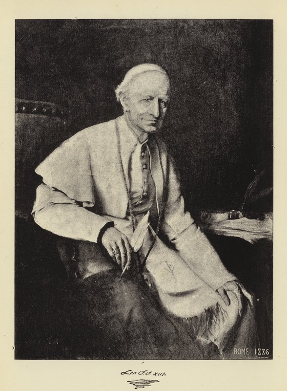 Hans Hellighet Pave Leo XIII av English Photographer